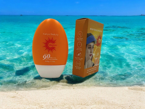 Protector Solar Kaliya Beauty Spf 90 Pack 3 Pzs De 60g