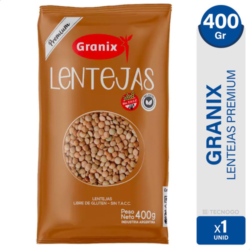 Lentejas Premium Granix Sin Tacc Legumbres - 01mercado