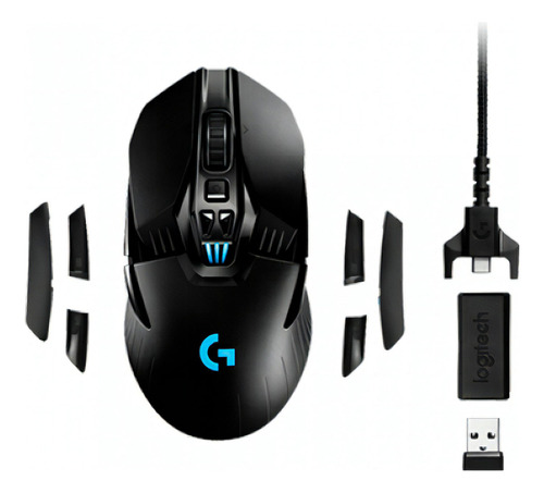 Mouse Sem Fio Gamer Logitech G903 Rgb Ambidestro 11 Botões