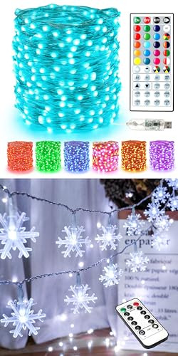 33 Pies 100 Led Usb Rgb Luces De Cadena De Hadas 16.08 Pies 