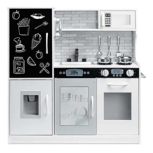 Juego de cocina cheap para niños de madera