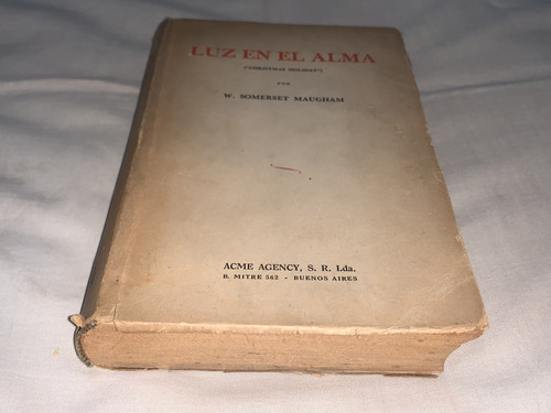 Luz En El Alma - W. Somerset Maugham - Acme (Usado)