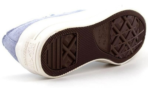 Tênis All Star Flatform Azul Aço Ct11810002 Original C/nota