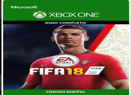 Fifa 18 Xbox One Código 25 Dígitos - Copa Do Mundo 2018