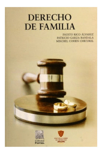 Derecho De Familia Fausto Rico Ed Porrúa  Nueva Edición