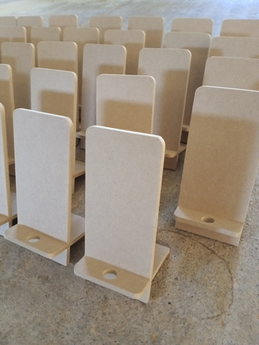 Imagen 5 de 6 de Soporte Para Celulares En Mdf Para Decorar O Pintar