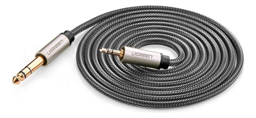 Cable de audio Ugreen macho/macho de 3,5 mm a 3,6 mm, 1 m, gris