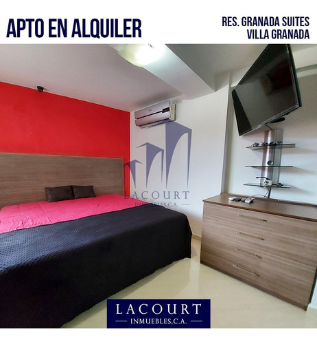 Imagen 5 de 17 de Apartamento En Alquiler Amoblado Ubicado En Conjunto Residencial Granada Suites Villa Granada ! Ad