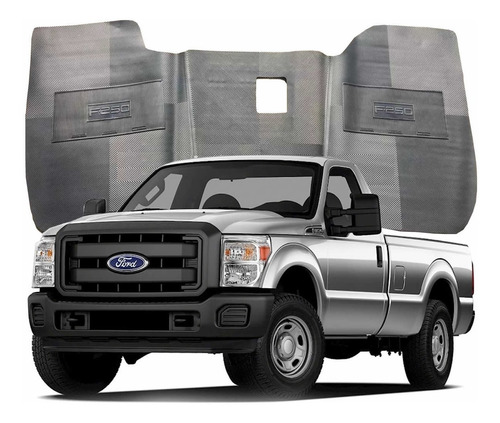 Tapete Interno Reforçado Ford F-250 Cabine Simples 1 Peça