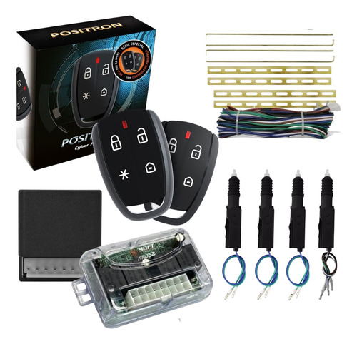 Alarme Positron Fx 360 Plus Com Modulo Aw52 + Trava Elétrica