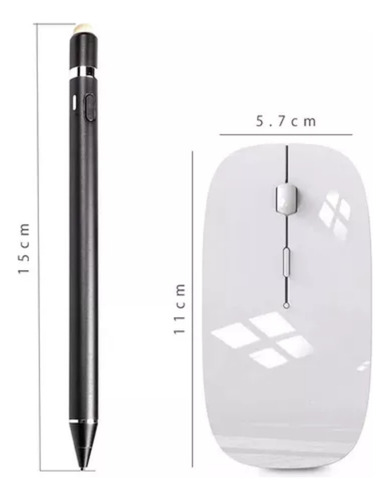 Ratón Inalámbrico Con Conexión Bluetooth Y Usb, Universal