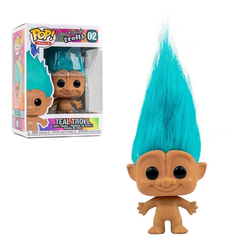 Imagen 1 de 1 de Funko Pop! Trolls - Teal Troll Verde Azulado #02