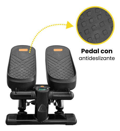 Mini Escaladora Portátil Bandas Resistencia Monitor