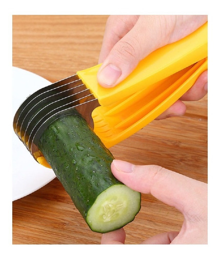Imagen 3 de 5 de Cortador Rebanador De Frutas Y Vegetales Multiusos