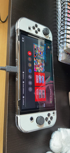 Funda Carcasa Transparente Acrilica Nintendo Switch Oled