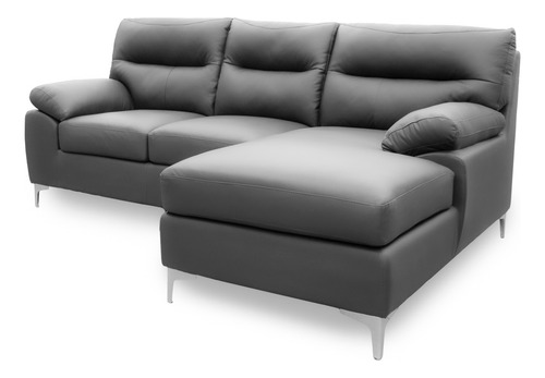 Sala De Piel - Isabela - Esquinera - Sofa Y Chaise Derecho