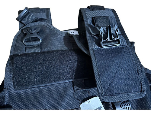 Chaleco Táctico Antibalas Kevlar Nivel 3a Negro