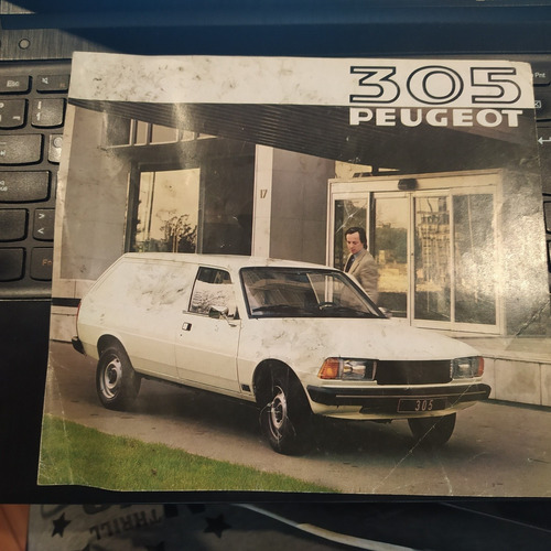 Folleto Peugeot 305 Furgón Original Impreso Coleccion Autos