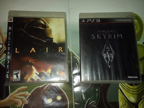  Playstation 3 Ps3 ,lair ,skyrin,c/u ,buen Estado !!