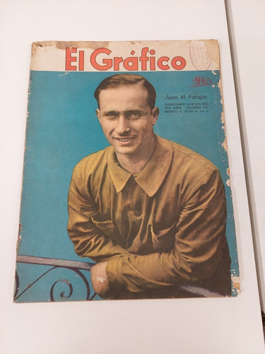 Rev El Grafico N° 1109 11/10/1940 Primera Tapa De Fangio!