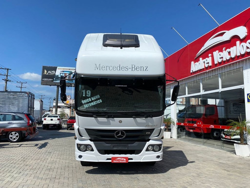 Imagem 5 de 15 de Mercedes-benz Atego 3030 Teto Alto Aut Bi-truck 8x2 2019