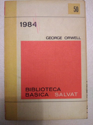 Libro 1984 Salvat 50 George Orwell 