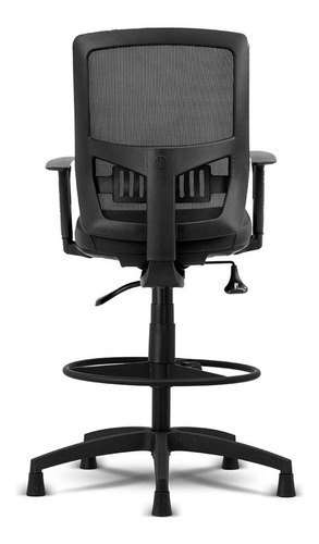 Silla Ergonómica Para Cajero Apollo New-con Aro Apoya Pie