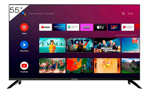 Televisor 55  Qled Smart Google Tv