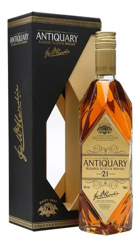 Whisky The Antiquary 21 Años Blended Scotch 700ml En Estuche