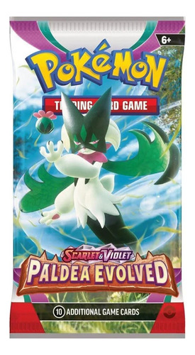 Paldea Evolved Scarlet & Violet Booster Pack Pokemon Tcg