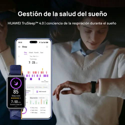 Smartband Huawei 9 1.47 Batería Hasta 14 Días Negro Kimi-b19