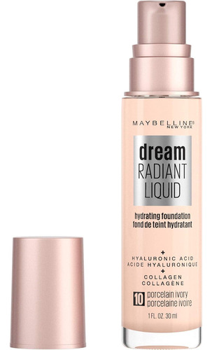 Maybelline Dream Radiant Base Hidratante 10 Porcelain Ivory