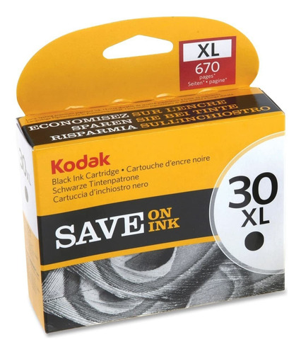 Cartucho De Tinta Kodak Kod1550532 Color Negro