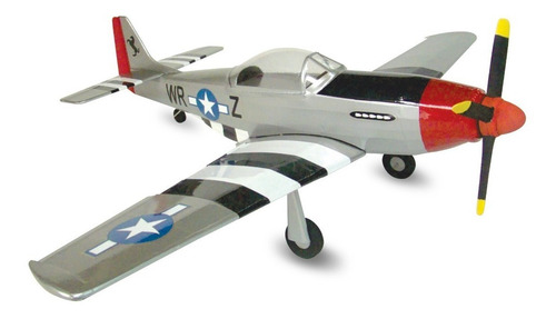 Imagen 1 de 3 de Kit Armar Avion Mustang,modelismo Maqueta Envio Gratis