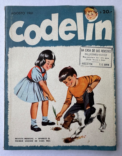 Revista Codelin N° 4 Con Lamina Ed Codex Agosto 1961