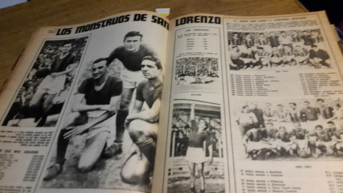 Revista El Grafico Nº 2630  1970 San Lorenzo Los Monstruos