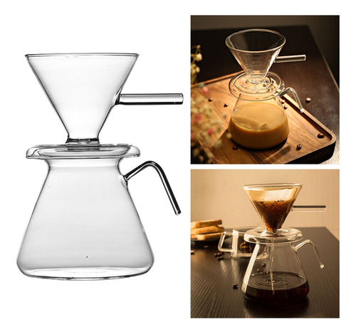 T Cafetera Para Verter Sobre Vidrio, Cafetera De Goteo