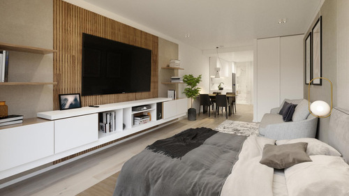 Venta Monoambiente Con Balcon Contrafrente En Palermo
