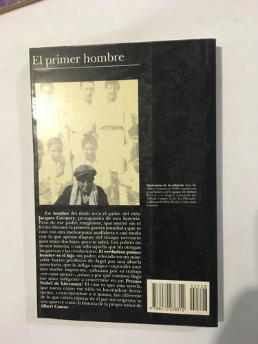 Albert Camus: El Primer Hombre (Usado)