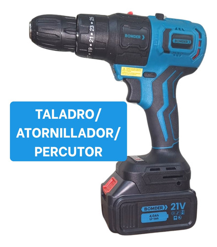 Taladro Percutor Multifuncional 6 En 1 Bomder Bom-2008