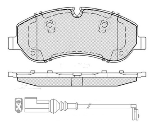 Pastilla De Freno Ford --transit Vi 2.2 Tdci (chasis) 470e 2