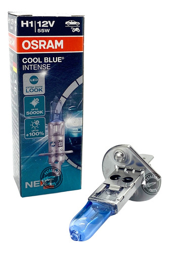 Lampara Osram H1 Blanca - Cool Blue Intense Next Gen 12v 55w