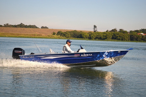 Lancha Marfim 5.5 Freestyle - Mercury 60hp (insc. Est.)