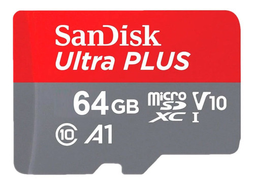 Cartão Memória Micro Sdxc 64gb Ultra Plus 100mbs Sandisk