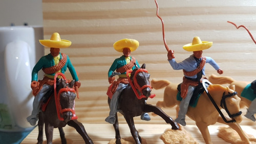 Timpo Toys Mexicanos Montados Made In England 1970
