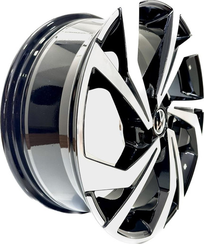 02 Rodas Vw Jetta Aro 17x6,5 5x112 (2 Unid)+bicos S277