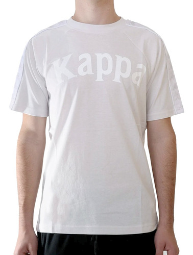 Remera Kappa Moda 222 Banda Balima Hombre Mf Bl