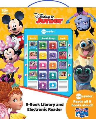 Libro Disney Junior Me Reader: 8-book Library And Electro...
