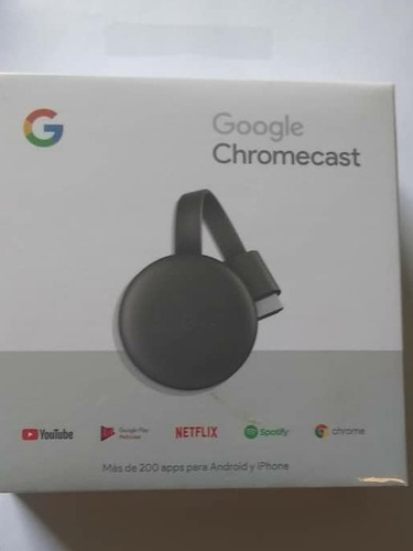 Google Chromecast Streaming 3ra Generación