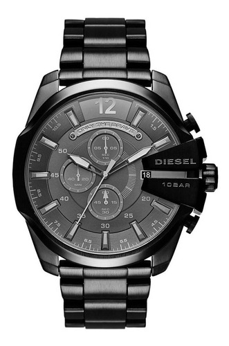 Reloj Diesel Mega Chief Dz4355 En Stock Original Nuevo Caja